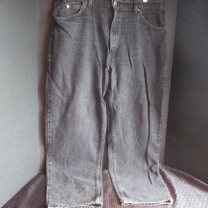 VGT. LEVI'S 550 RELAXED JEANS/BLACK/MENS/BLACK TAB/38X30